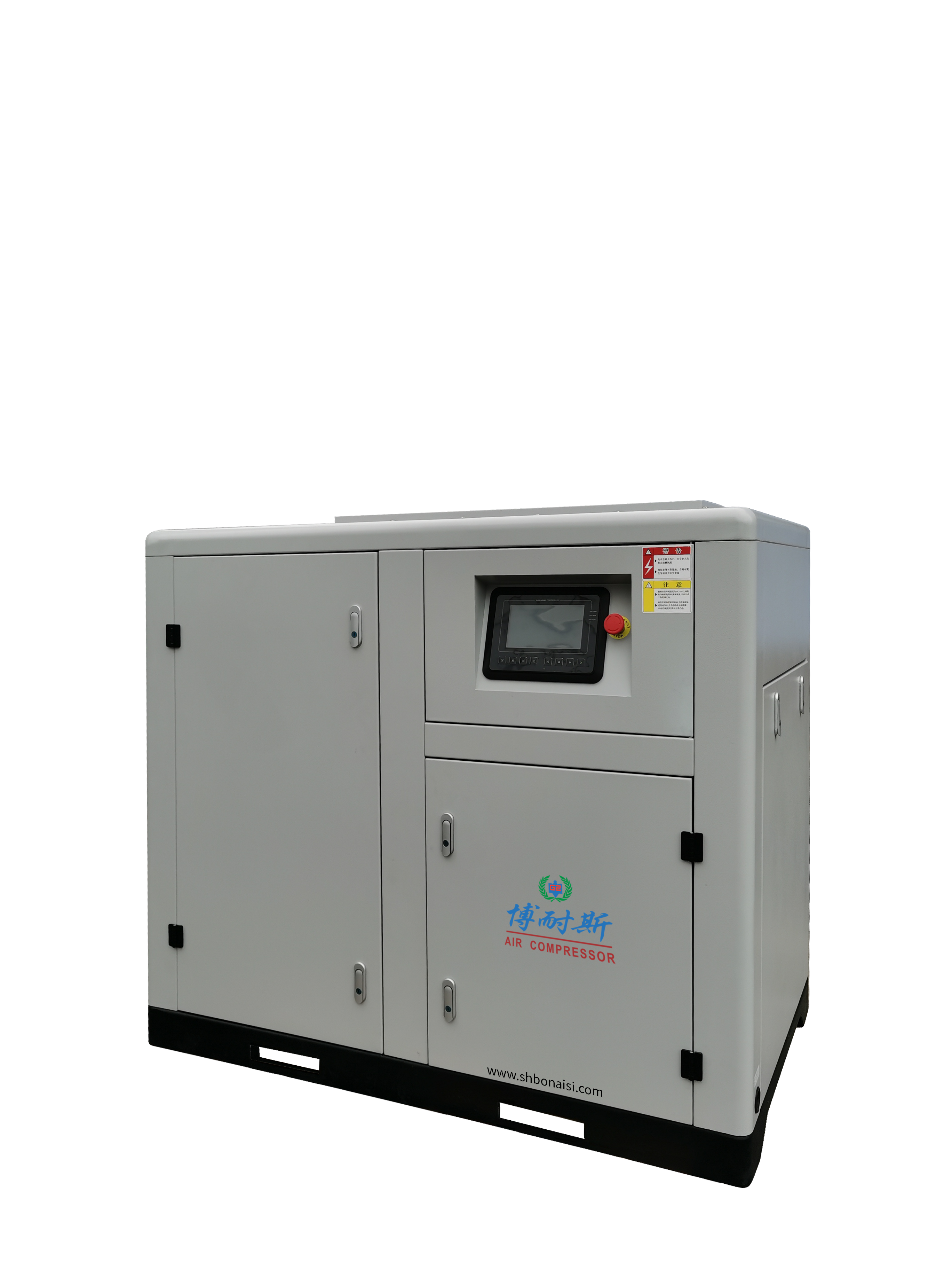 22kw oil-free water lubrication permanent magnet variable frequency screw air compressor